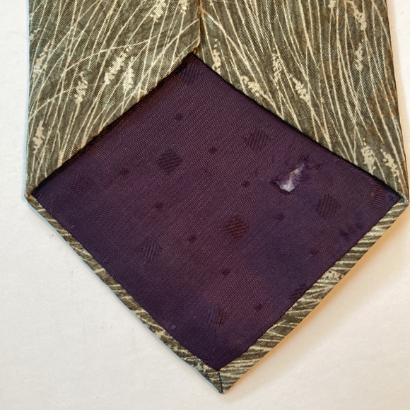 Vintage Zebra Endangered Species Stripes Forever by Marc Dennis Mens Silk Tie - Picture 11 of 12